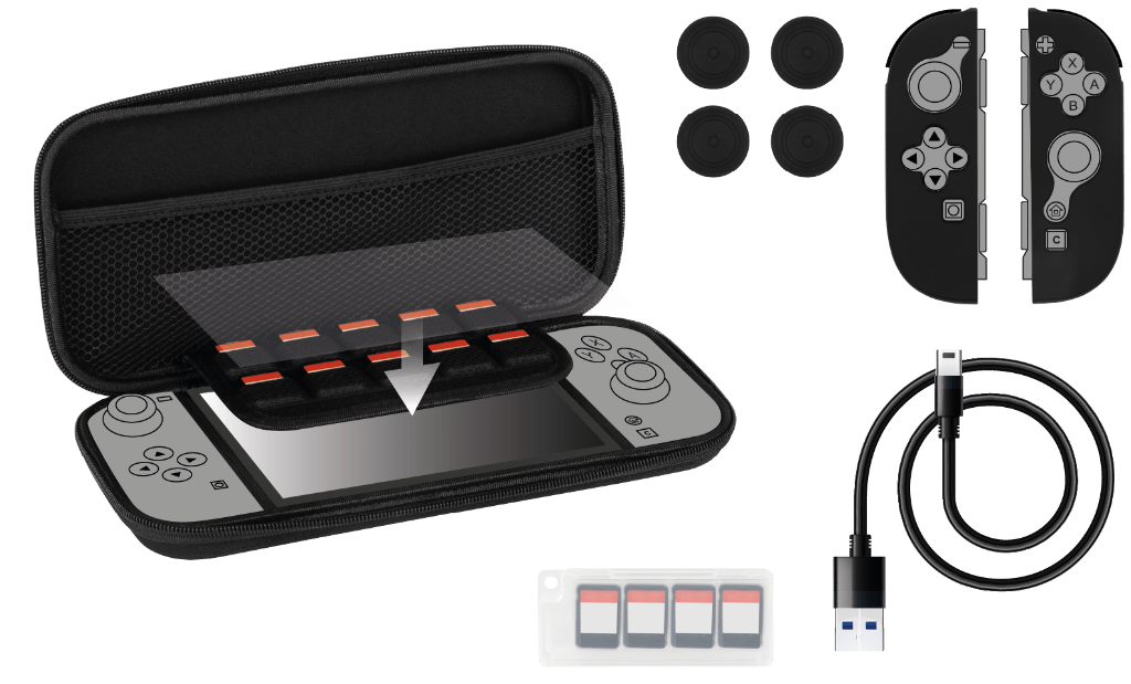 Pack Accessoires Konix Starter Kit – Nintendo Switch 2