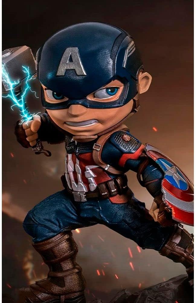 Figurine Captain America Avengers Iron Studios MiniCo Marvel