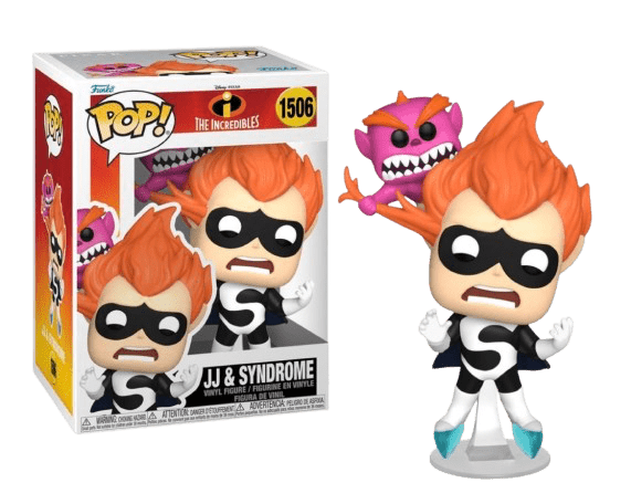 Funko POP 1506 – JJ & Syndrome – Les Indestructibles 20 Ans