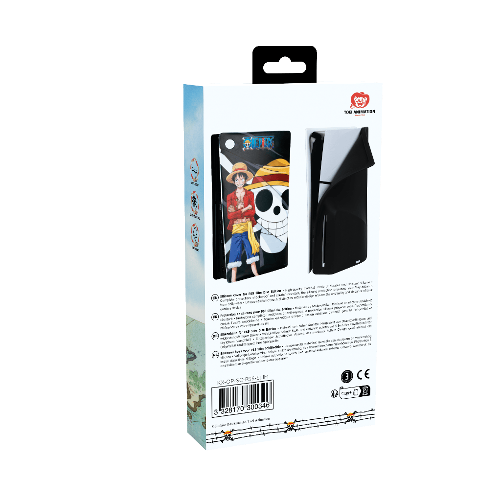 Accessoire Konix – One Piece PS5 Slim Silicone Cover – One Piece – pour PS5 Slim