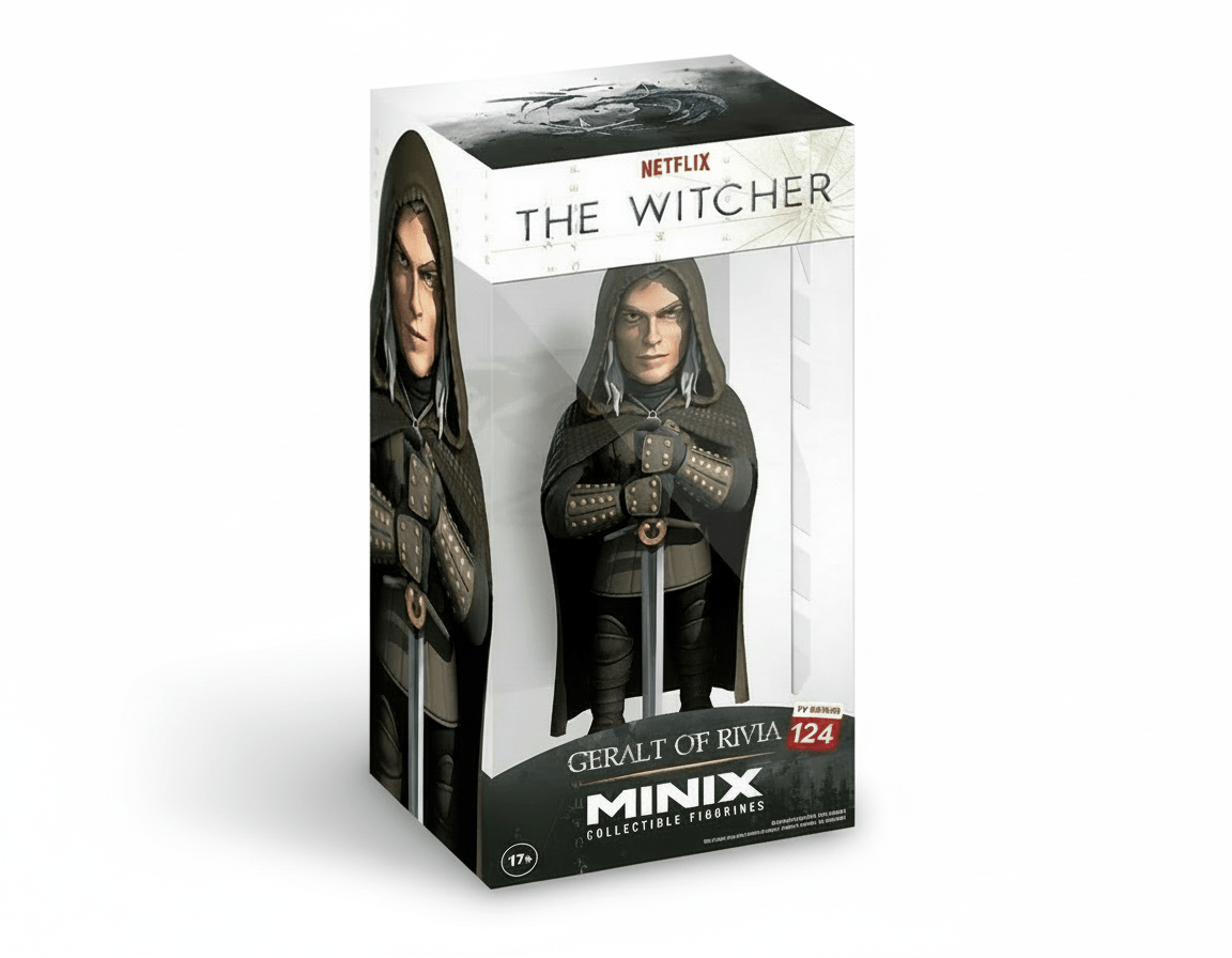 Figurine MINIX 124 - Geralt The Witcher - Saison 3 - 12cm | Collection