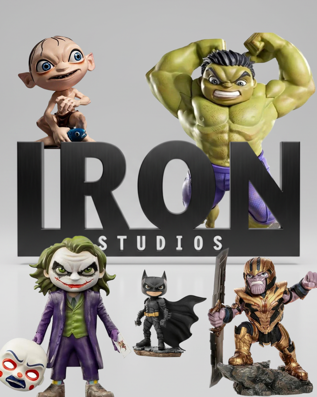 Iron Studios MiniCo – Figurines Stylisées de Collection - CHRIS et VOUS