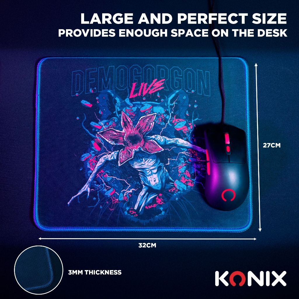 Tapis de Souris Konix Stranger Things – Demogorgon