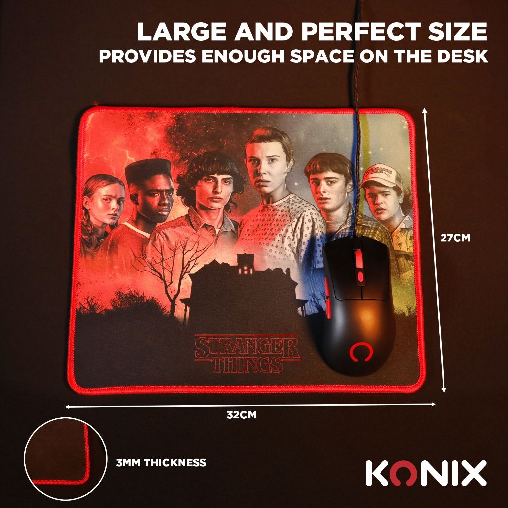 Tapis de Souris Konix Stranger Things – Best Friends