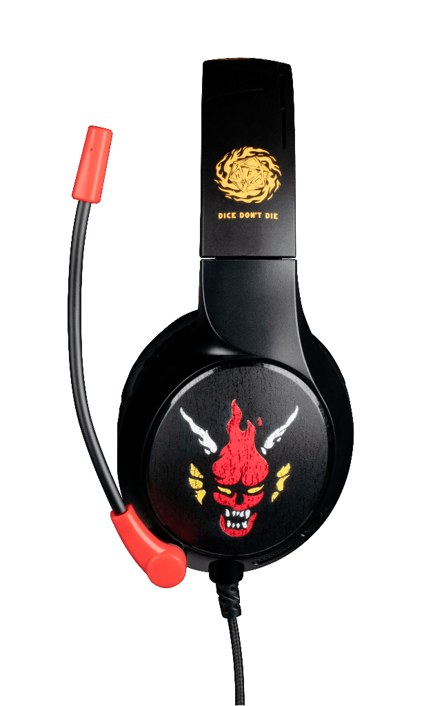 Casque Gaming Konix Stranger Things – Motif Hellfire Club