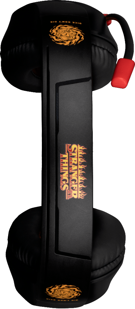 Casque Gaming Konix Stranger Things – Motif Hellfire Club