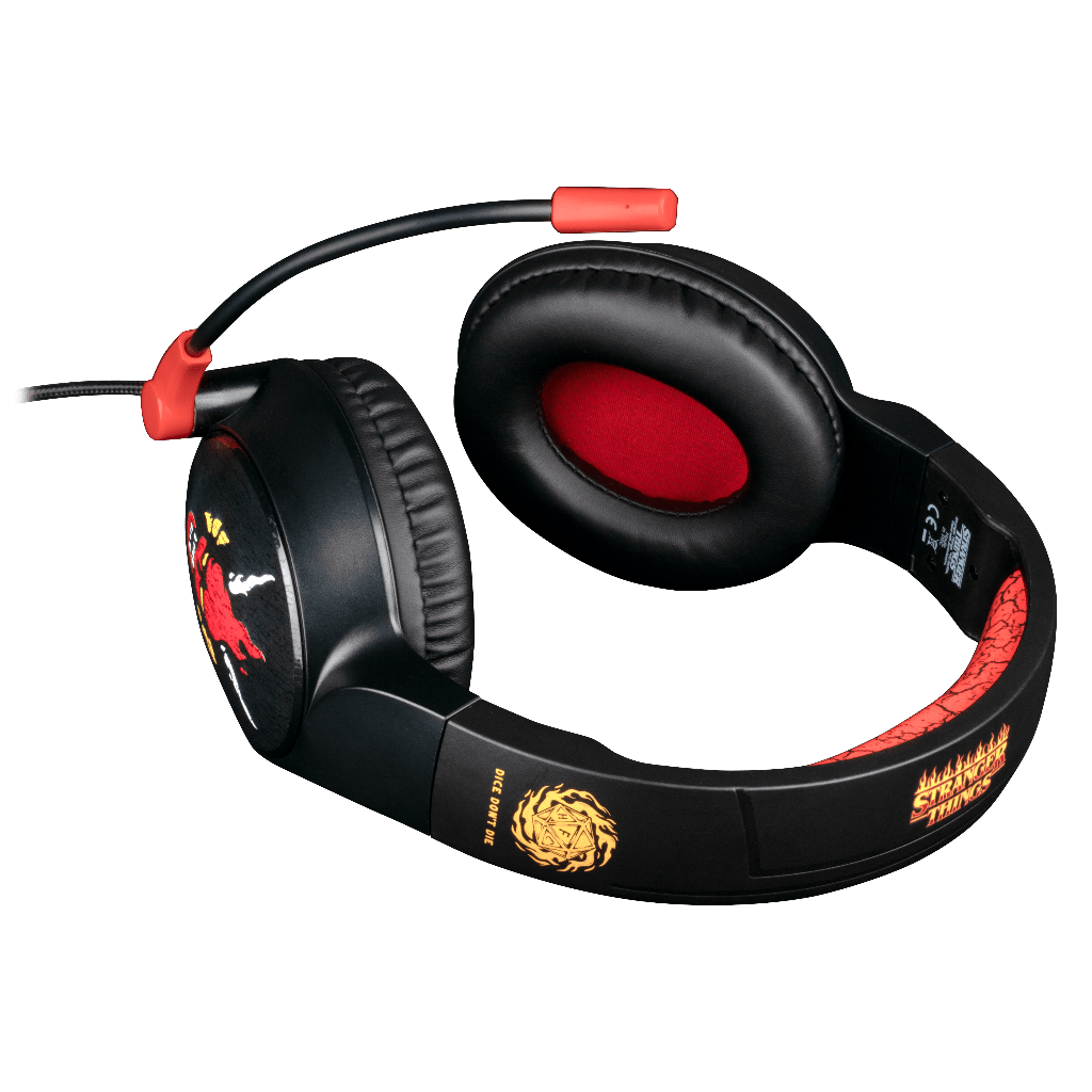 Casque Gaming Konix Stranger Things – Motif Hellfire Club