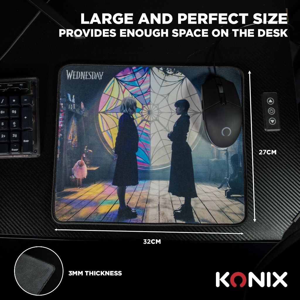 Tapis de Souris Konix – Wednesday Duel