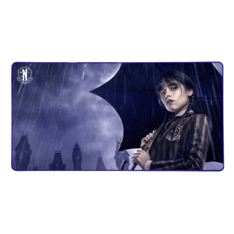 Tapis de Souris Konix Wednesday XXL | PC & Consoles