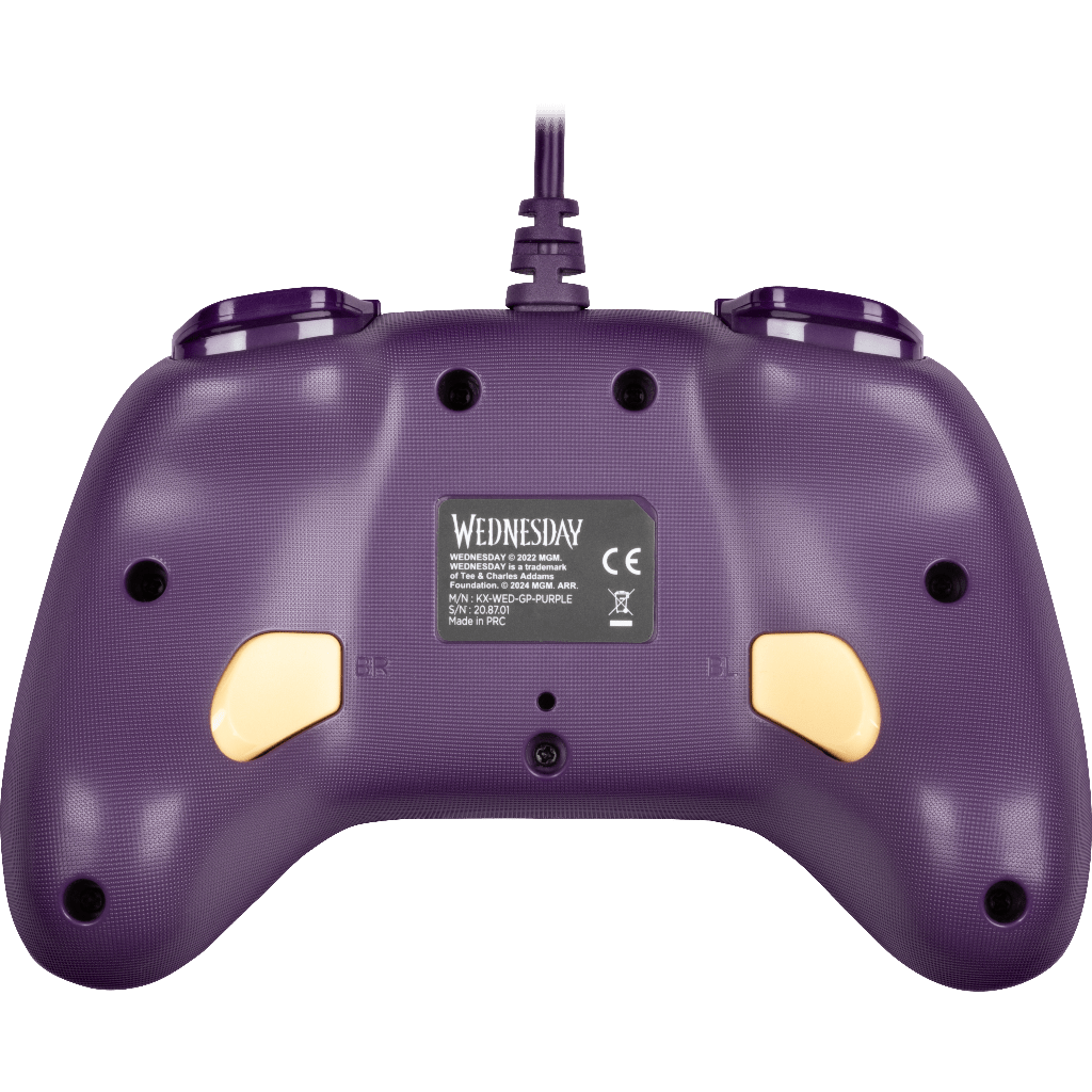 Manette Konix Mercredi – Filaire Switch et PC Violet/Noir