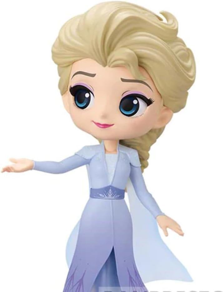Figurine Banpresto - Elsa Qposket - 14 cm - Disney - Collection