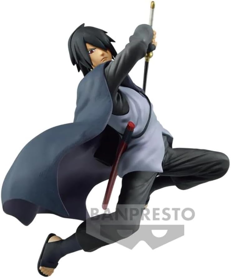 Figurine Banpresto - Uchiha Sasuke - 14 cm - Naruto Shippuden - Collection