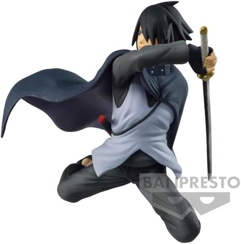 Figurine Banpresto - Uchiha Sasuke - 14 cm - Naruto Shippuden - Collection
