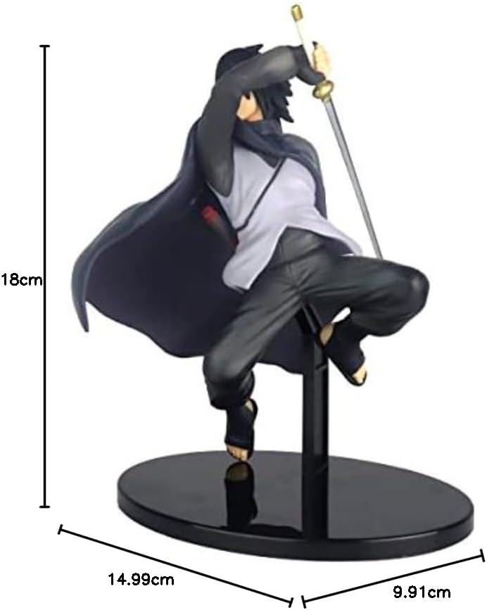 Figurine Banpresto - Uchiha Sasuke - 14 cm - Naruto Shippuden - Collection