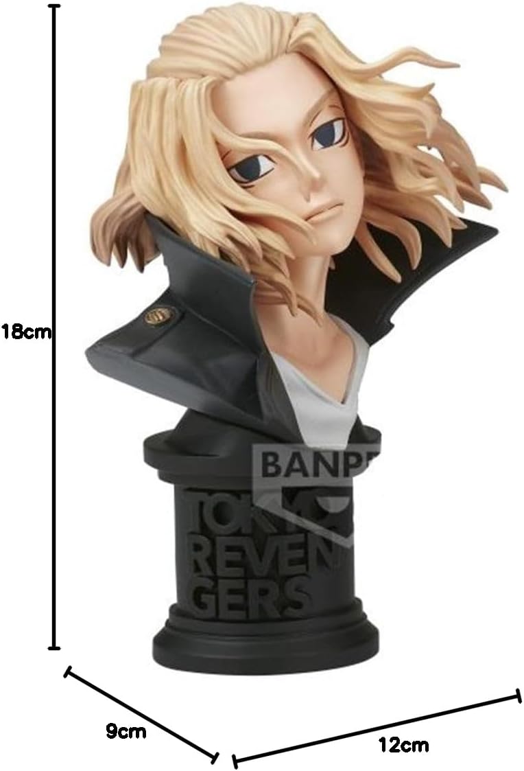 Figurine Banpresto - Manjiro Sano Buste - 10 cm - Tokyo Revengers - Collection