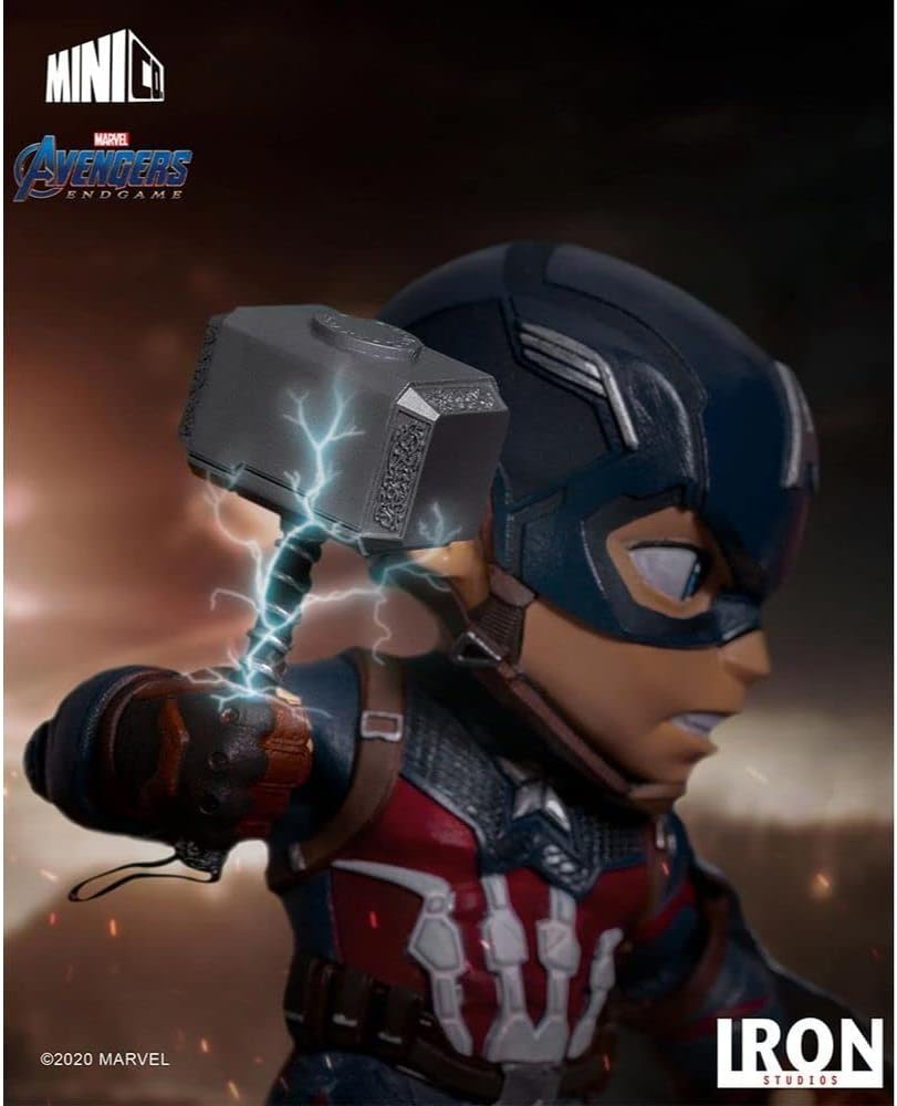 Figurine Captain America Avengers Iron Studios MiniCo Marvel