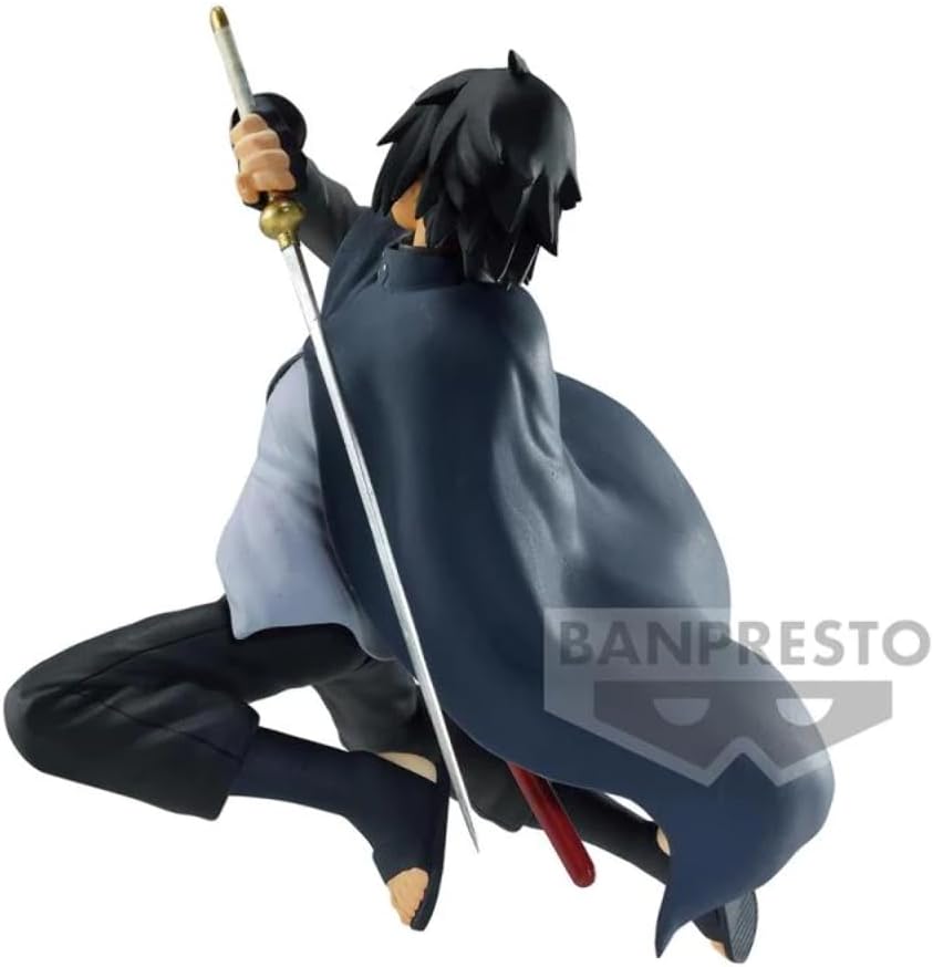 Figurine Banpresto - Uchiha Sasuke - 14 cm - Naruto Shippuden - Collection