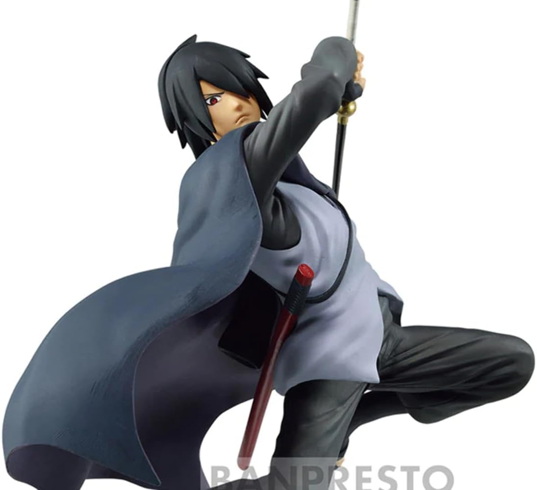 Figurine Banpresto - Uchiha Sasuke - 14 cm - Naruto Shippuden - Collection