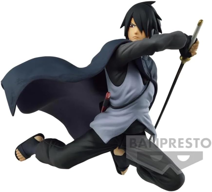 Figurine Banpresto - Uchiha Sasuke - 14 cm - Naruto Shippuden - Collection