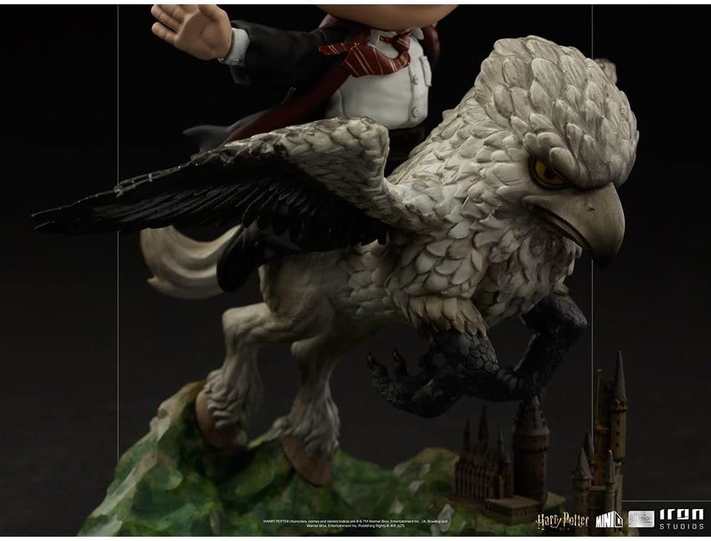 Figurine Harry Potter Illusion et Buck Iron Studios MiniCo 13 cm