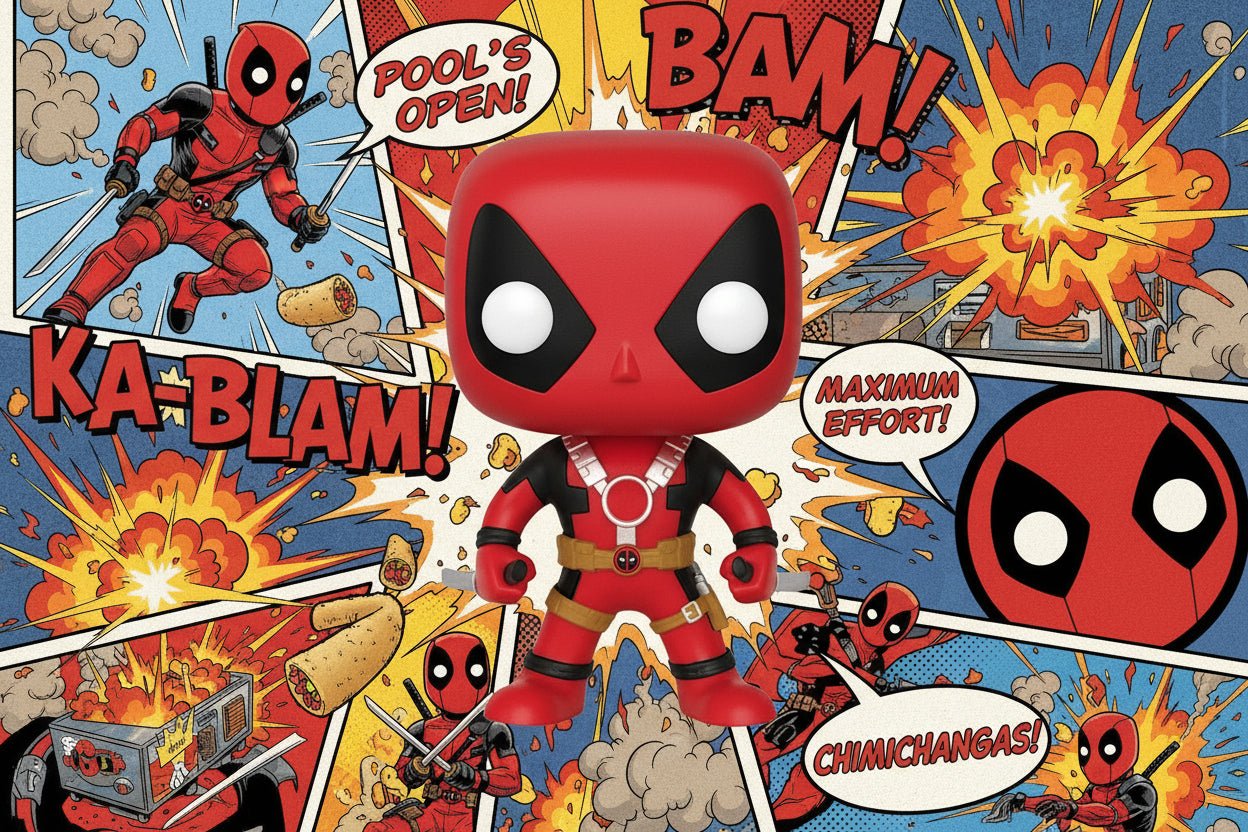 Funko Pop 111 – Deadpool Two Swords – Marvel