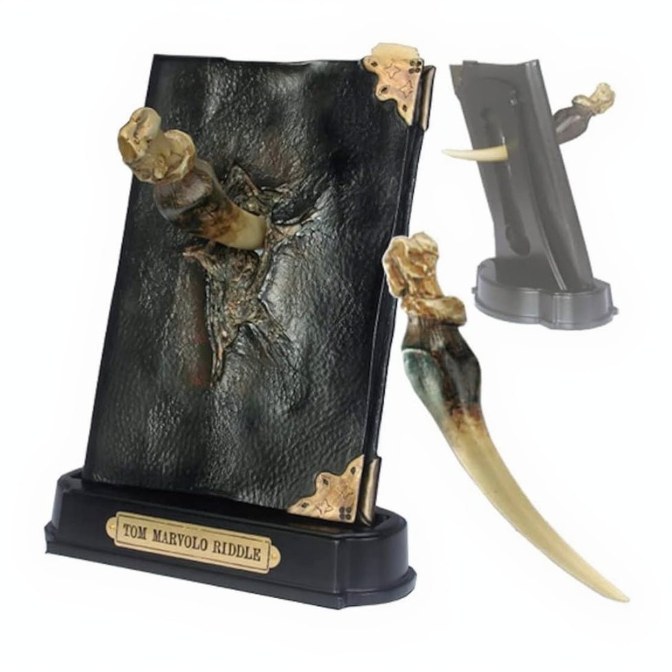 Dent de Basilic et Journal de Tom Jedusor Harry Potter – The Noble Collection