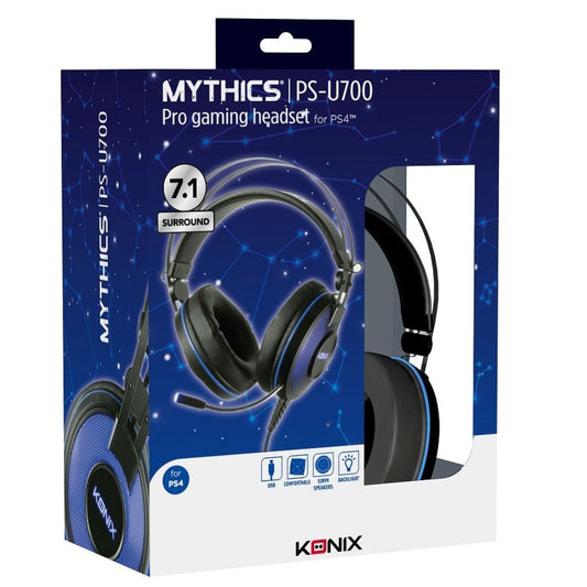 Casque Gaming Konix Mythics PS - U700 Filaire 7.1 PS4/PC
