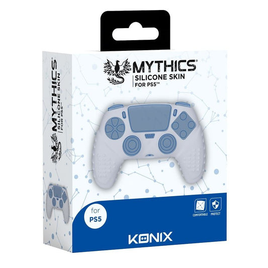 Protection Konix My PS5 Pad Silic Protect Whit – PS5 – pour manette