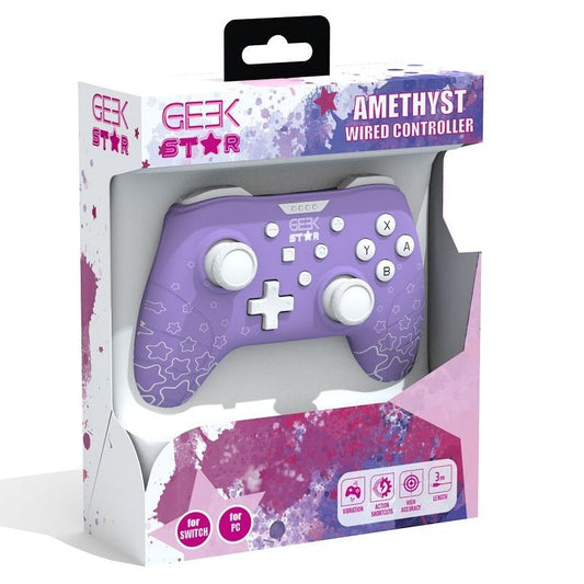 Manette Konix GKStar Amethyst | GKStar – pour Switch, Switch 2 & PC