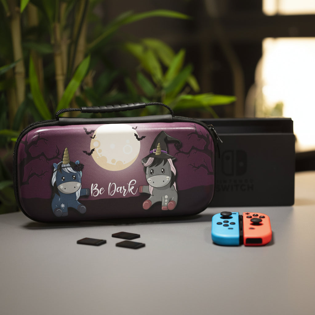 Sac de Transport Konix UNIK Be Dark – Nintendo Switch & Accessoires
