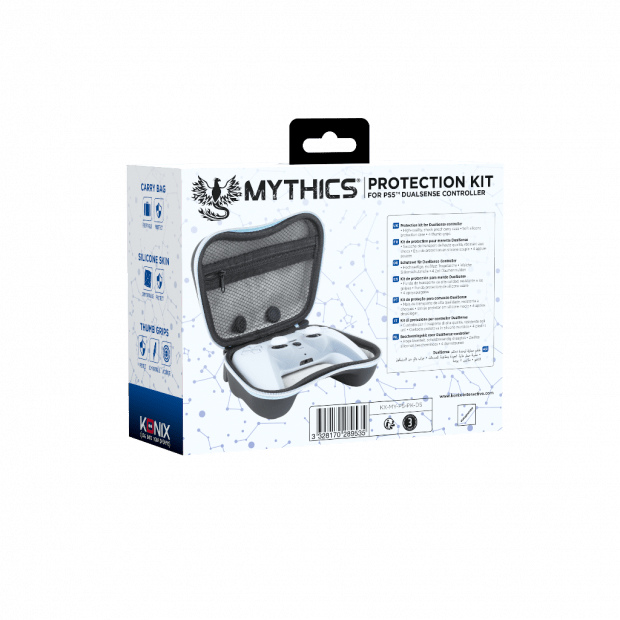 Housse de Protection Konix Mythics – PS5 DualSense Anti - Chocs
