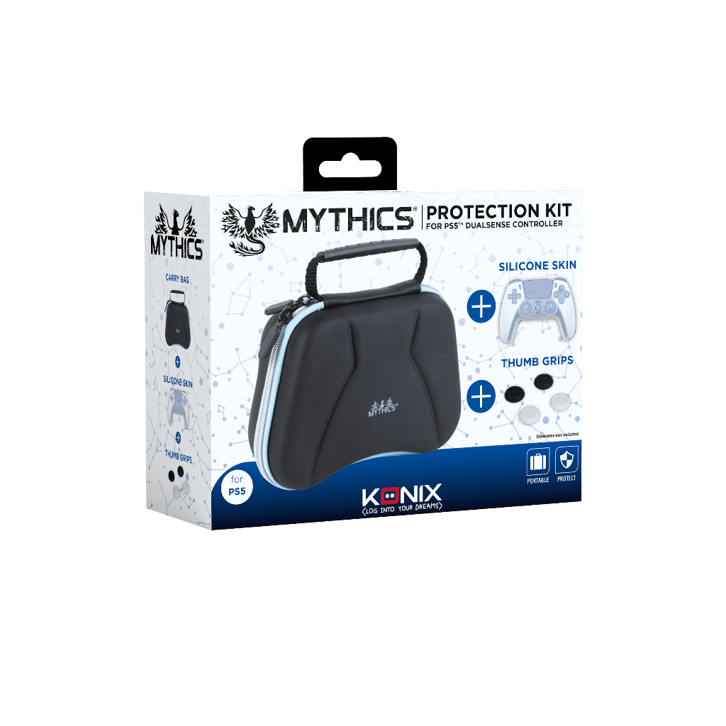 Housse de Protection Konix Mythics – PS5 DualSense Anti - Chocs