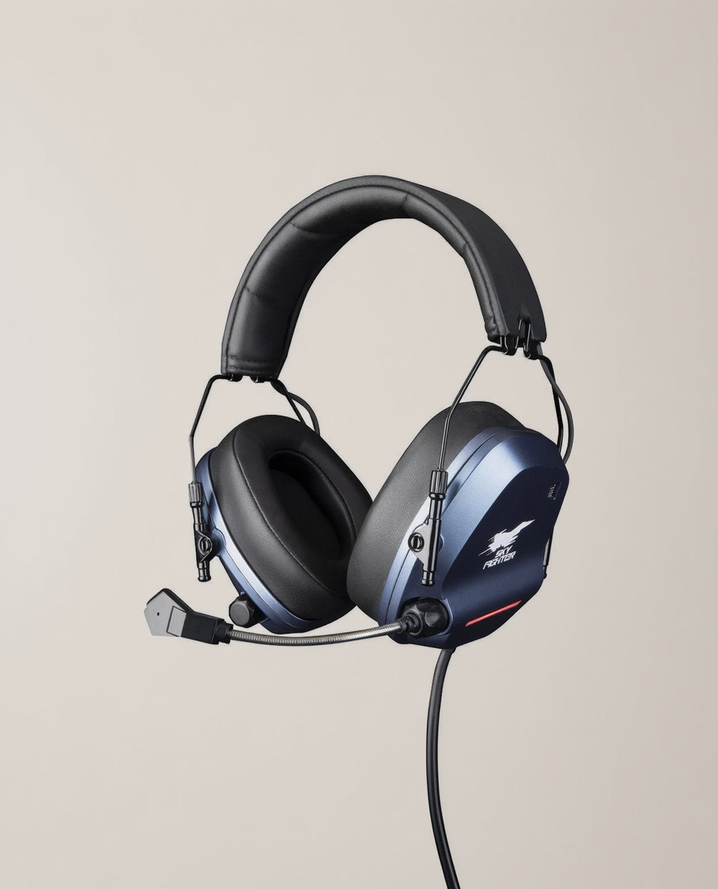 Casque Gaming Konix Skyfighter One – PC USB et LED