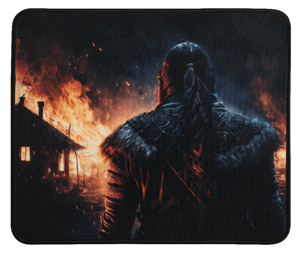 Pack Gaming Konix Drakkar Barbarian – Clavier AZERTY & Souris PC