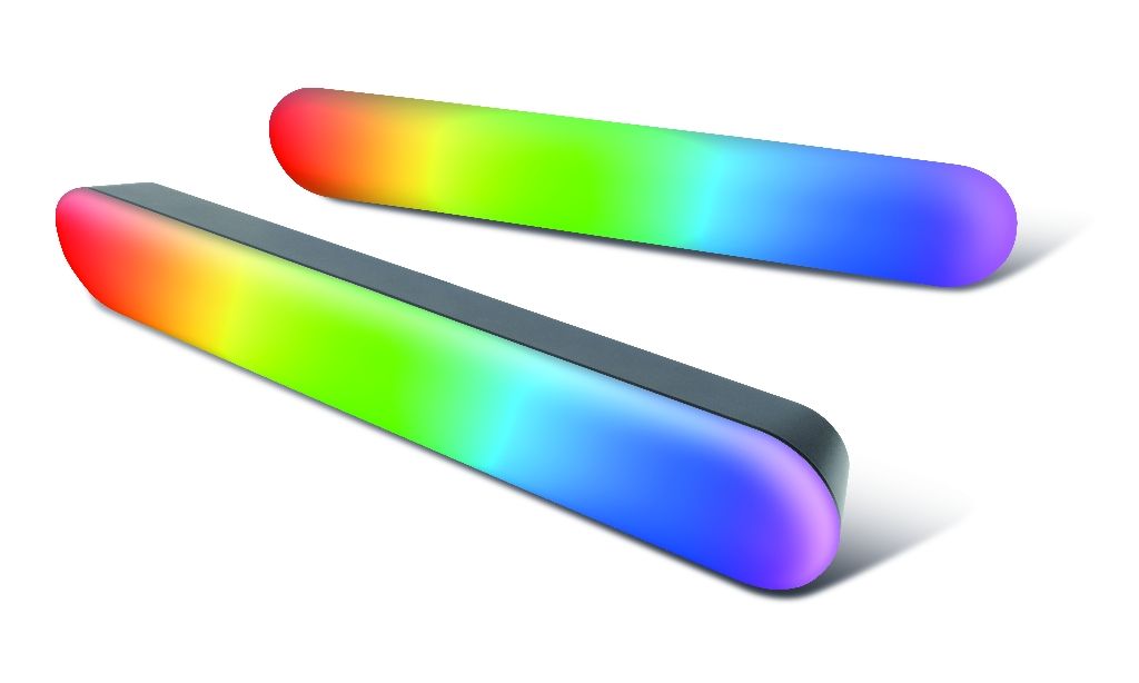 Barres Lumineuses Gaming Konix Flame 30 cm – LED RGBIC | Alexa & Google Home