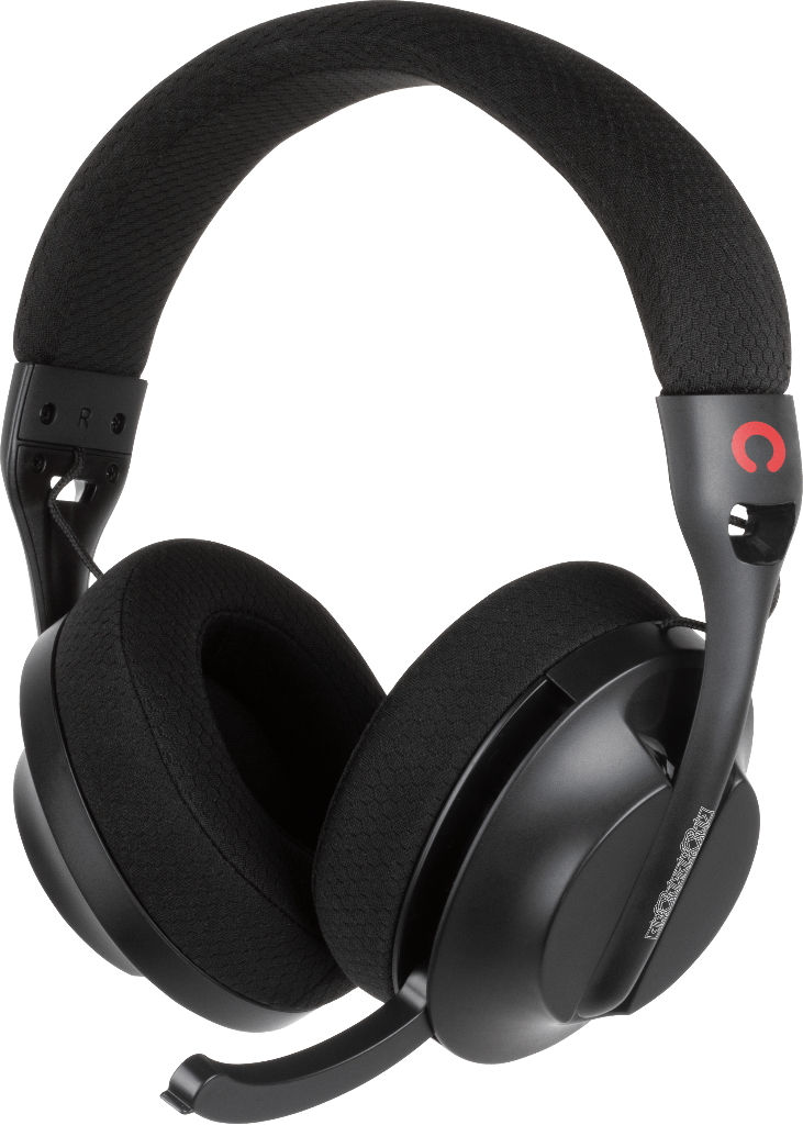 Casque Gaming Konix Pulsar Ultraléger 180 g – PC | Bluetooth, USB & Type - C – Noir