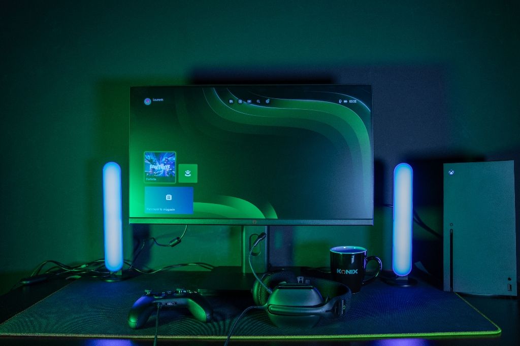 Casque Gaming Konix Skylite Filaire 40 mm – Xbox One & Series X|S | Noir