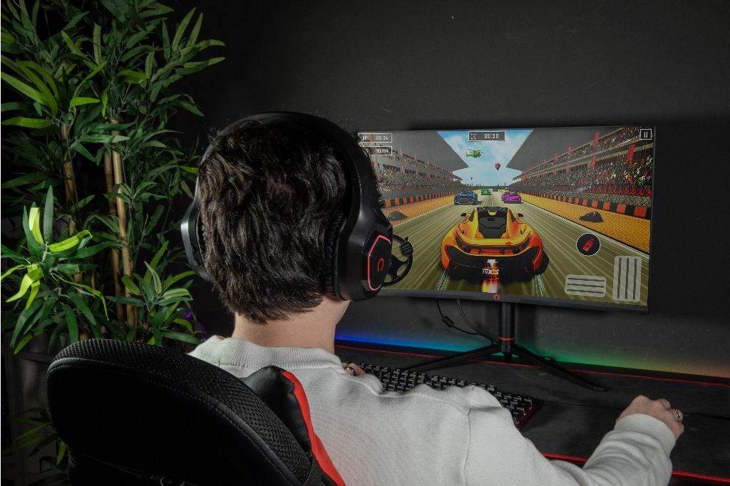 Casque Gaming Konix Oberon Filaire 50 mm PC PS4 PS5 Xbox | Noir