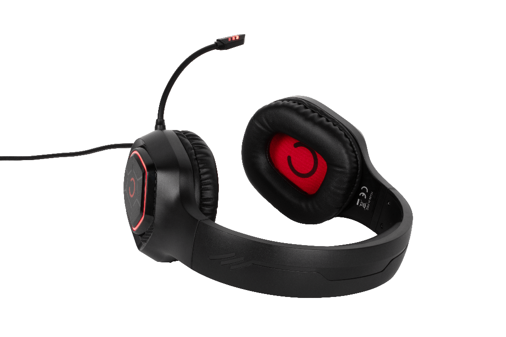 Casque Gaming Konix Oberon Filaire 50 mm PC PS4 PS5 Xbox | Noir