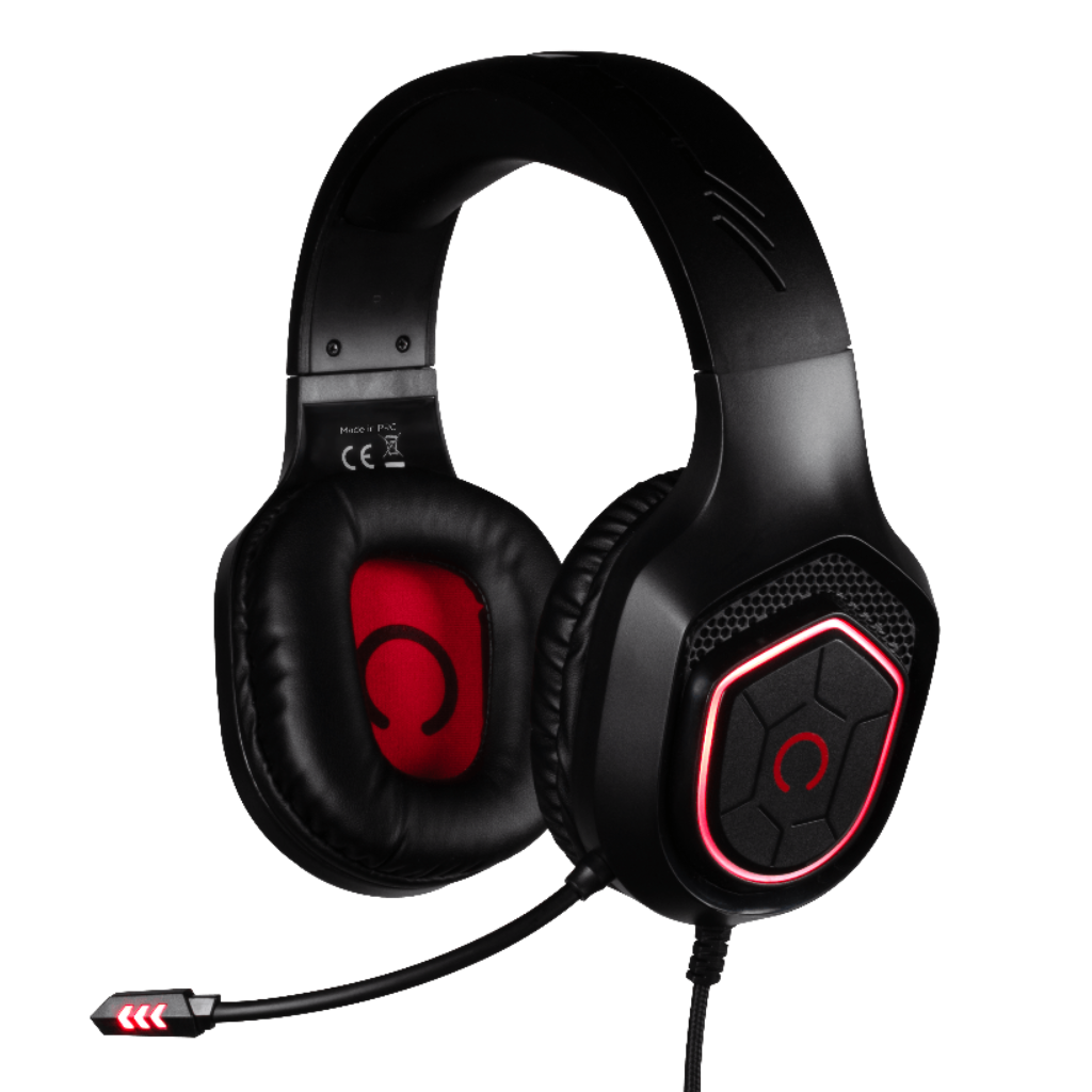 Casque Gaming Konix Oberon Filaire 50 mm PC PS4 PS5 Xbox | Noir