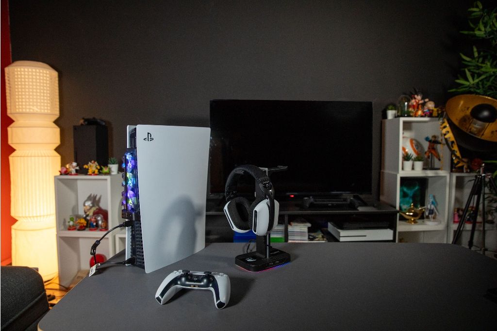 Ventilateur Konix PS5 Cooling Fan LED RGB – PlayStation 5 – pour console