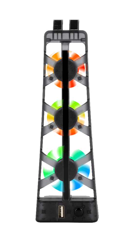 Ventilateur Konix PS5 Cooling Fan LED RGB – PlayStation 5 – pour console