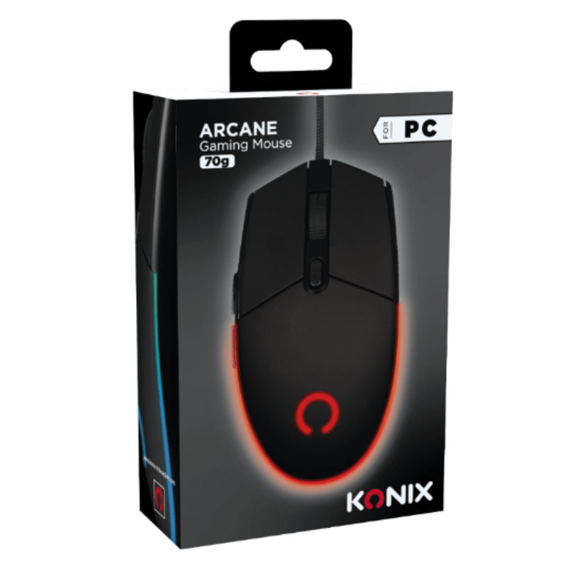 Souris Konix Arcane Gaming Mouse | Arcane – pour PC & gaming