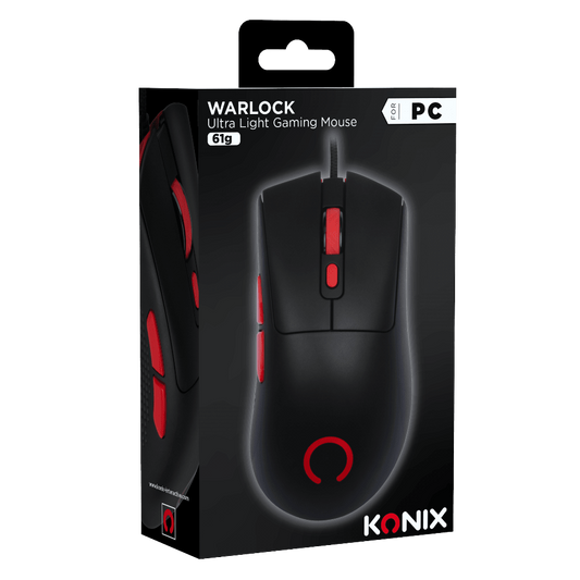 Souris Konix Warlock – Gaming Mouse – Warlock – pour PC