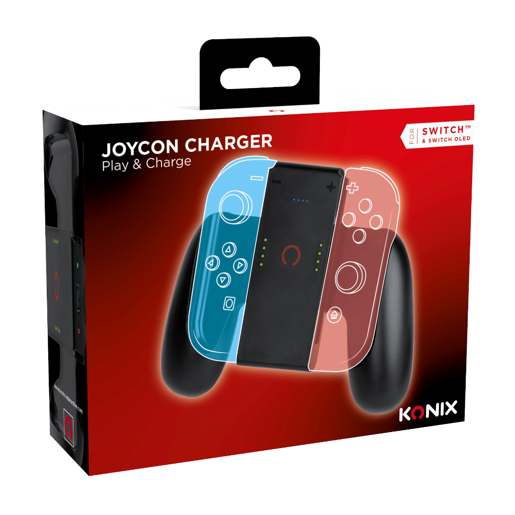 Chargeur & Grip Konix pour Joy - Con – Nintendo Switch