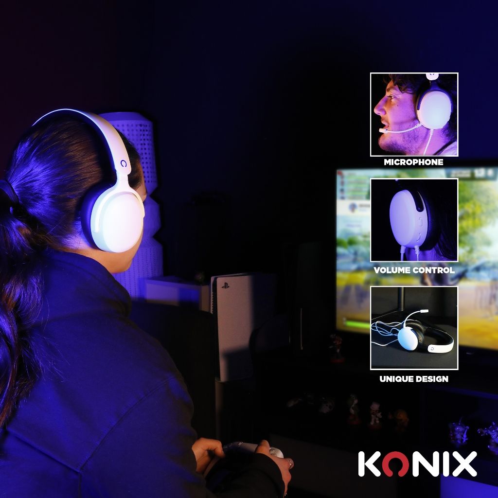 Casque Konix Nexus – Gaming headset – pour PC et consoles