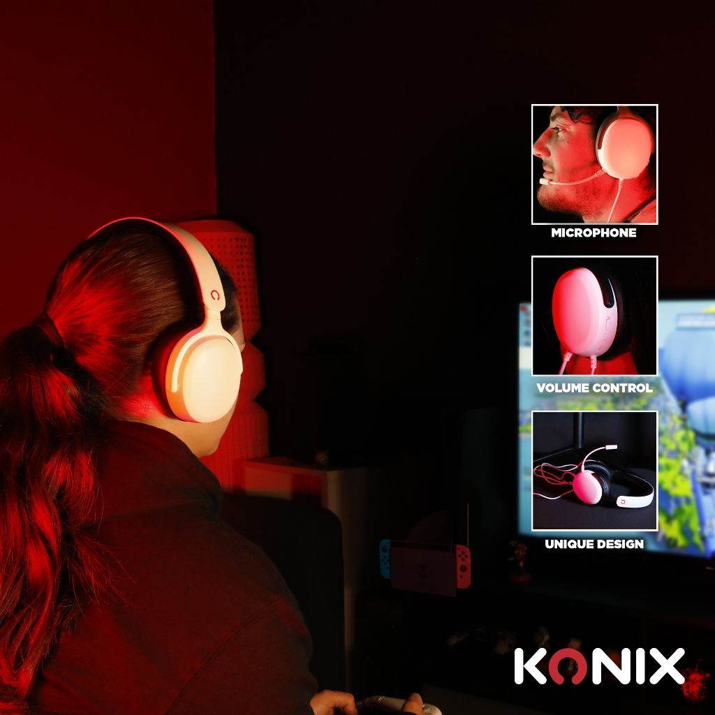 Casque Konix Nexus – Gaming Headset NS – Nexus – pour PC et consoles