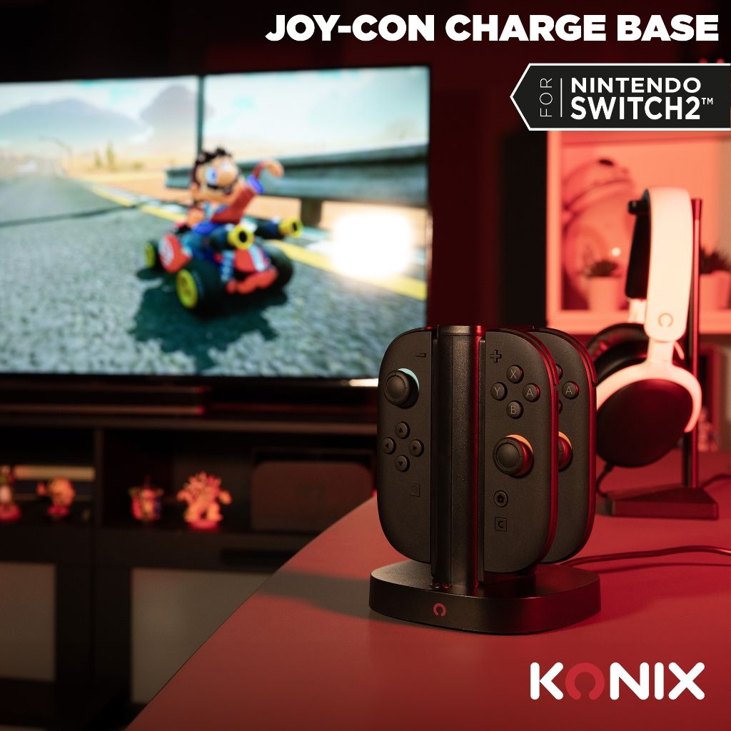 Chargeur Konix SW2 – SW2 – Joy - Con – pour Nintendo Switch – x4