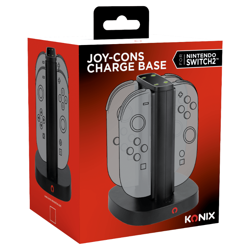 Chargeur Konix SW2 – SW2 – Joy - Con – pour Nintendo Switch – x4