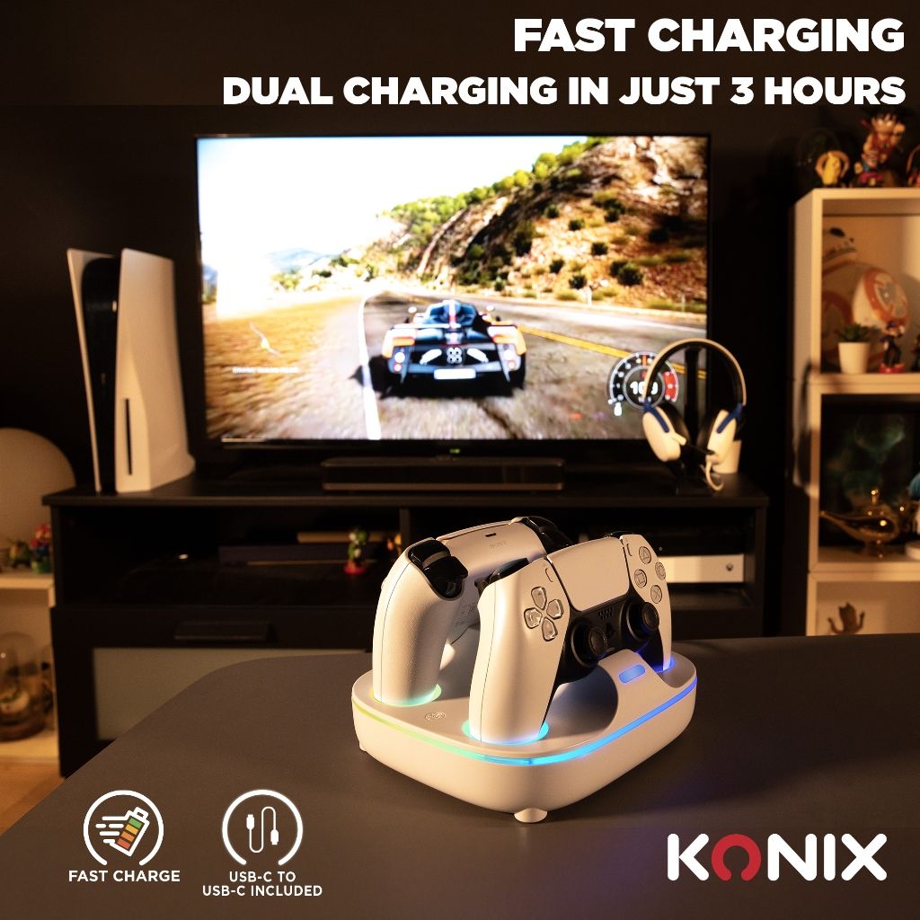 Chargeur Konix pour Manette DualSense – PS5